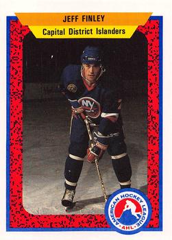 1991-92 ProCards AHL/IHL/CoHL #470 Jeff Finley Front