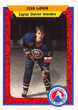 1991-92 ProCards AHL/IHL/CoHL #474 Sean LeBrun Front