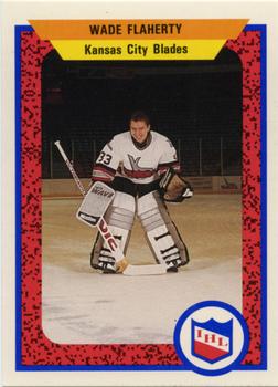 1991-92 ProCards AHL/IHL/CoHL #517 Wade Flaherty Front