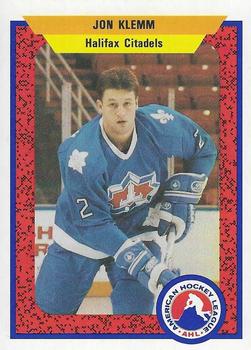 1991-92 ProCards AHL/IHL/CoHL #534 Jon Klemm Front
