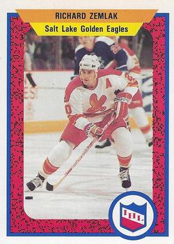 1991-92 ProCards AHL/IHL/CoHL #590 Richard Zemlak Front