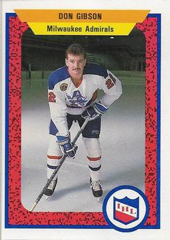 1991-92 ProCards AHL/IHL/CoHL #610 Don Gibson Front