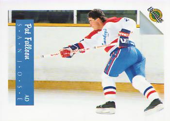 1991 Ultimate Draft - French #2 Pat Falloon Front