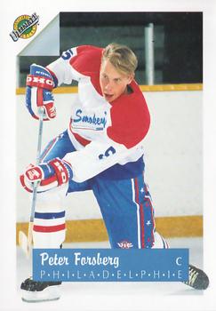 1991 Ultimate Draft - French #5 Peter Forsberg Front