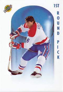 1991 Ultimate Draft - French #62 Alek Stojanov Front