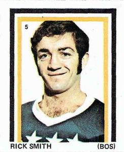 1971-72 Eddie Sargent NHL Players Stickers #5 Rick Smith Front