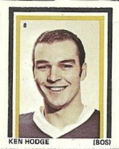 1971-72 Eddie Sargent NHL Players Stickers #8 Ken Hodge Front