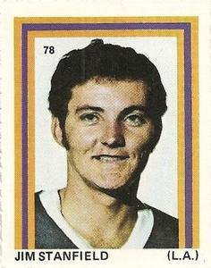 1971-72 Eddie Sargent NHL Players Stickers #78 Jim Stanfield Front