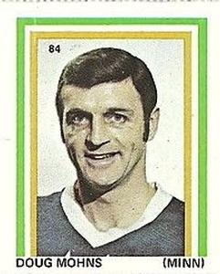 1971-72 Eddie Sargent NHL Players Stickers #84 Doug Mohns Front