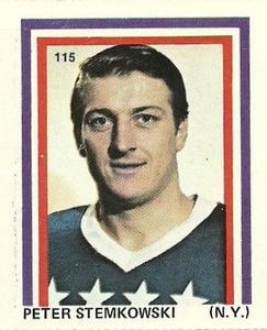 1971-72 Eddie Sargent NHL Players Stickers #115 Peter Stemkowski Front