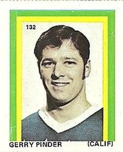1971-72 Eddie Sargent NHL Players Stickers #132 Gerry Pinder Front
