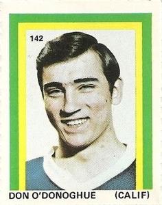 1971-72 Eddie Sargent NHL Players Stickers #142 Don O'Donoghue Front