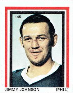 1971-72 Eddie Sargent NHL Players Stickers #145 Jimmy Johnson Front