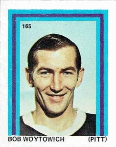 1971-72 Eddie Sargent NHL Players Stickers #165 Bob Woytowich Front