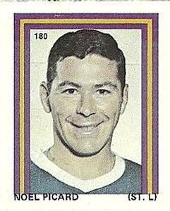 1971-72 Eddie Sargent NHL Players Stickers #180 Noel Picard Front