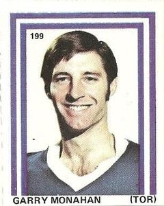 1971-72 Eddie Sargent NHL Players Stickers #199 Garry Monahan Front