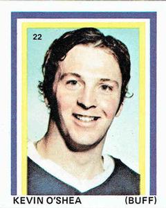 1971-72 Eddie Sargent NHL Players Stickers #22 Kevin O'Shea Front