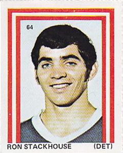 1971-72 Eddie Sargent NHL Players Stickers #64 Ron Stackhouse Front