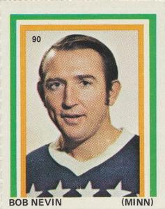 1971-72 Eddie Sargent NHL Players Stickers #90 Bob Nevin Front