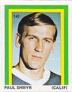 1971-72 Eddie Sargent NHL Players Stickers #140 Paul Shmyr Front