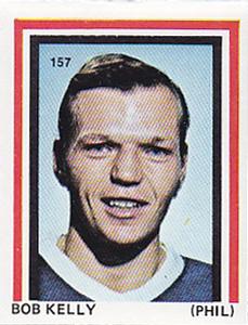 1971-72 Eddie Sargent NHL Players Stickers #157 Bob Kelly Front