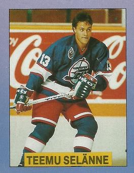 1993 Koululainen NHL Pelaajia (Finnish) #NNO Teemu Selanne Front