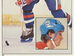 1983-84 Topps Stickers #90 Wayne Gretzky Front