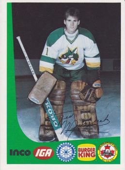 1986-87 Sudbury Wolves (OHL) Police #1 Ted Mielczarek Front