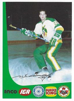 1986-87 Sudbury Wolves (OHL) Police #22 Max Middendorf Front