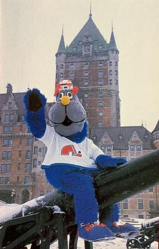 1986-87 Quebec Nordiques #NNO Badaboum Front