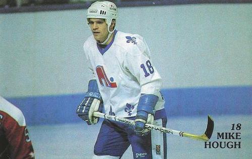 1986-87 Quebec Nordiques #NNO Mike Hough Front