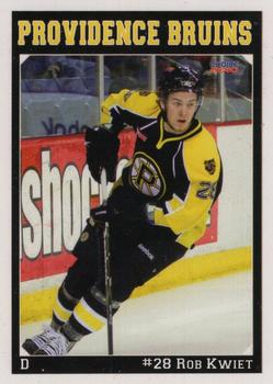 2009-10 Choice Providence Bruins (AHL) #7 Rob Kwiet Front