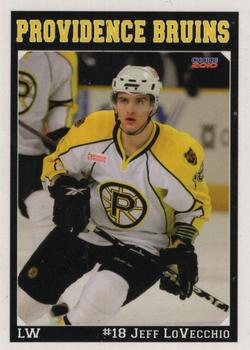 2009-10 Choice Providence Bruins (AHL) #11 Jeff LoVecchio Front