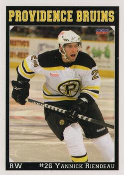 2009-10 Choice Providence Bruins (AHL) #20 Yannick Riendeau Front