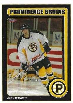 2005-06 Choice Providence Bruins (AHL) #5 Ben Guite Front