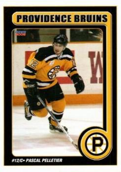 2005-06 Choice Providence Bruins (AHL) #11 Pascal Pelletier Front