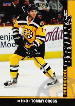 2012-13 Choice Providence Bruins (AHL) #7 Tommy Cross Front