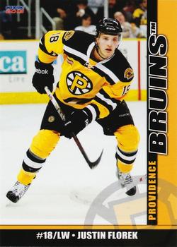 2012-13 Choice Providence Bruins (AHL) #12 Justin Florek Front