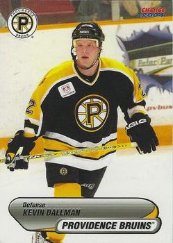 2003-04 Choice Providence Bruins (AHL) #4 Kevin Dallman Front