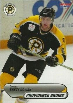 2003-04 Choice Providence Bruins (AHL) #14 Brett Nowak Front