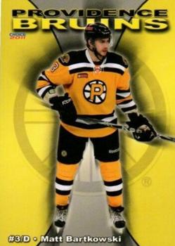 2010-11 Choice Providence Bruins (AHL) #3 Matt Bartkowski Front