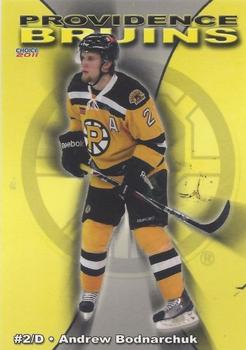 2010-11 Choice Providence Bruins (AHL) #4 Andrew Bodnarchuk Front