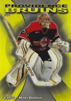 2010-11 Choice Providence Bruins (AHL) #8 Matt Dalton Front