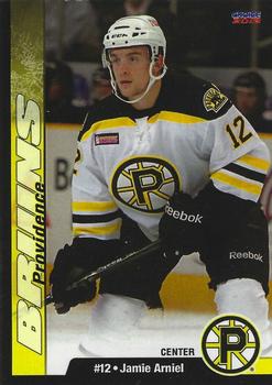 2011-12 Choice Providence Bruins (AHL) #1 Jamie Arniel Front