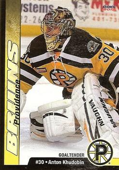 2011-12 Choice Providence Bruins (AHL) #13 Anton Khudobin Front