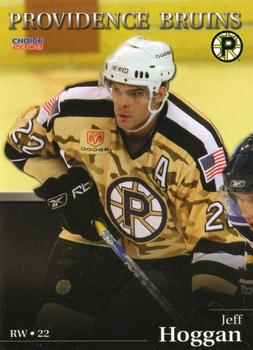 2007-08 Choice Providence Bruins (AHL) #5 Jeff Hoggan Front