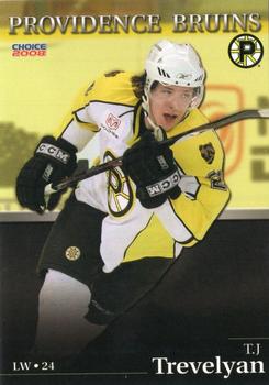 2007-08 Choice Providence Bruins (AHL) #24 Thomas Trevelyan  Front