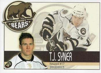 2012-13 Hershey Bears (AHL) #27 T.J. Syner Front