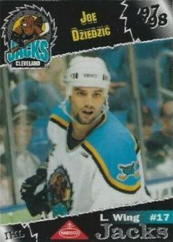1997-98 Cleveland Lumberjacks (IHL) #9 Joe Dziedzic Front