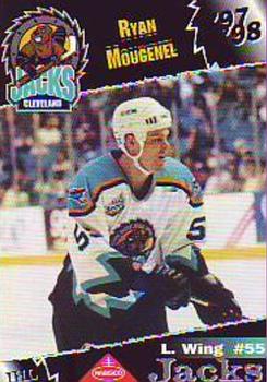 1997-98 Cleveland Lumberjacks (IHL) #20 Ryan Mougenel Front